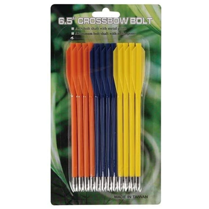 Strėlės pistoletiniui arbaletui 6.5'' 12vnt 5pak