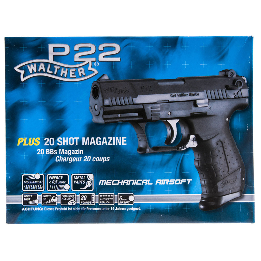 Airsoft pistoletas Walther P22