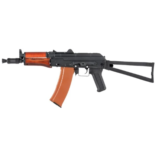 Airsoft ginklas AK-74U metalas+medis