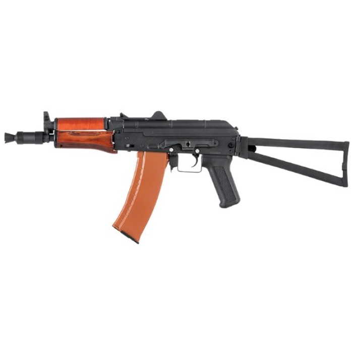 Airsoft ginklas AK-74U metalas+medis