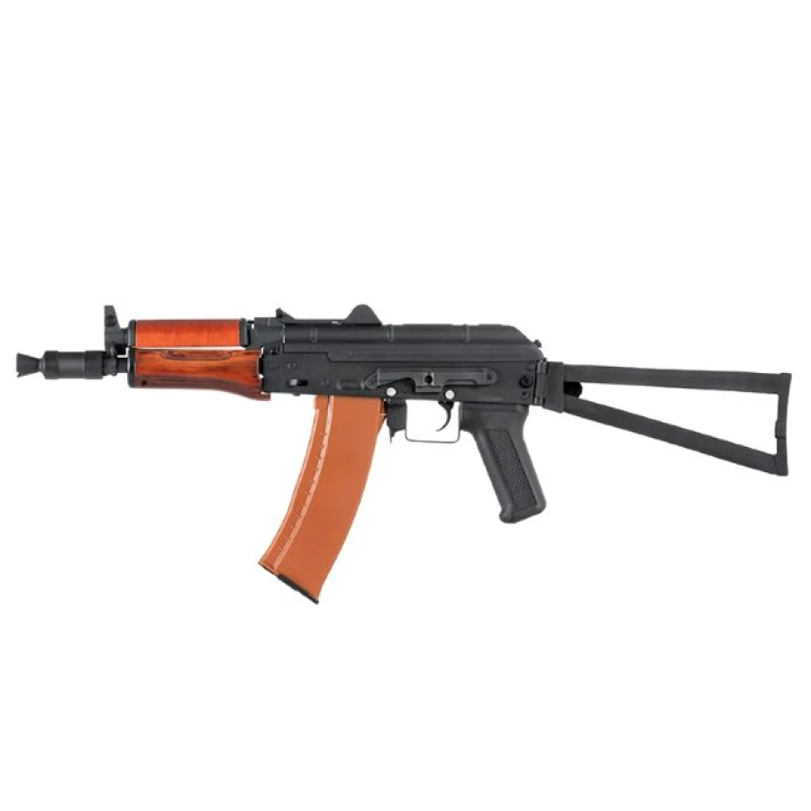 Airsoft ginklas AK-74U metalas+medis