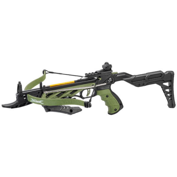 Pistoletinis arbaletas Alligator (Žalias)