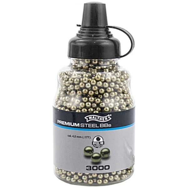 Šratai Walther Premium BBS 4.5mm 3000vnt