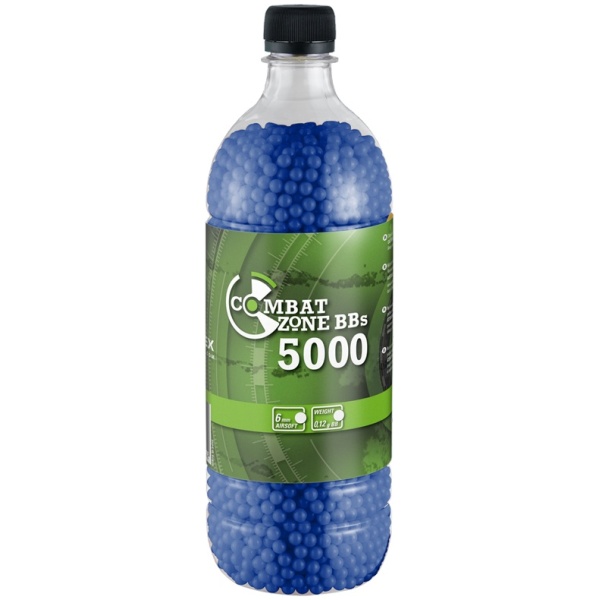 Šratai Combat Zone 0.12g 5000vnt mėlyni [Umarex]
