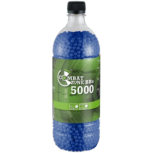 Šratai Combat Zone 0.12g 5000vnt mėlyni [Umarex]