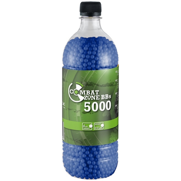 Šratai Combat Zone 0.12g 5000vnt mėlyni [Umarex]