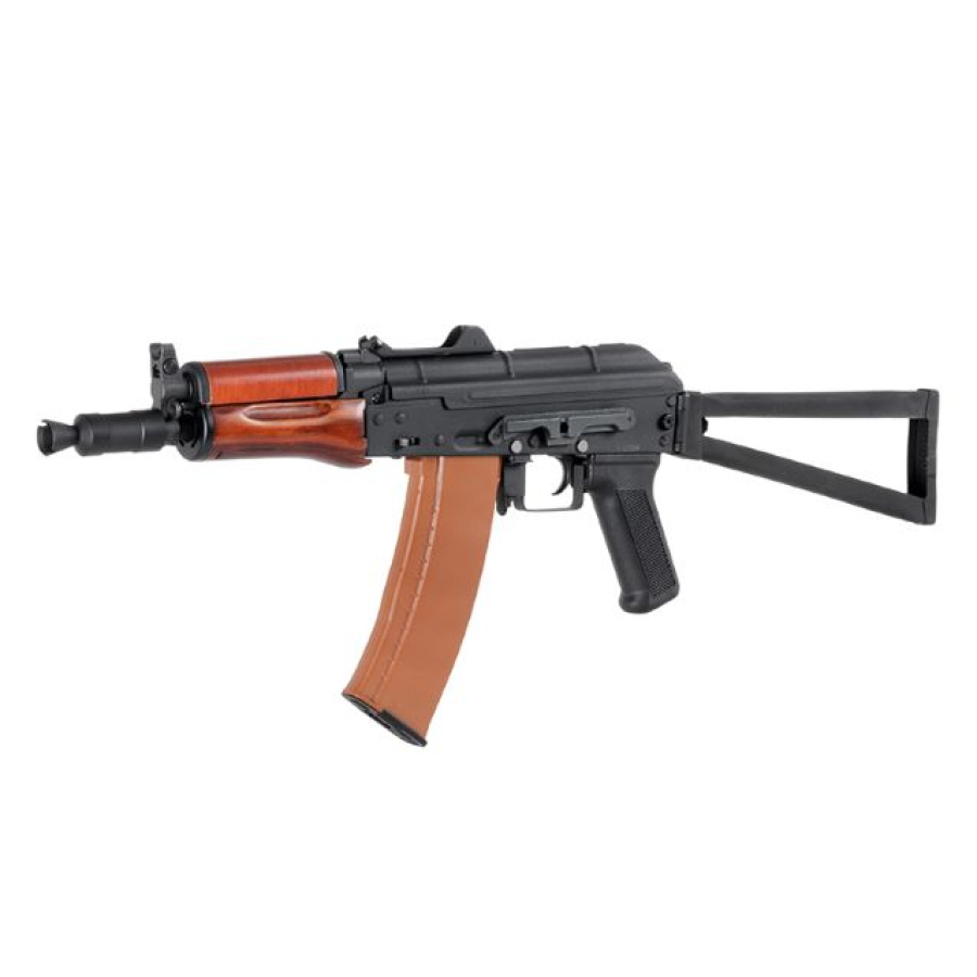 Airsoft ginklas AK-74U metalas+medis