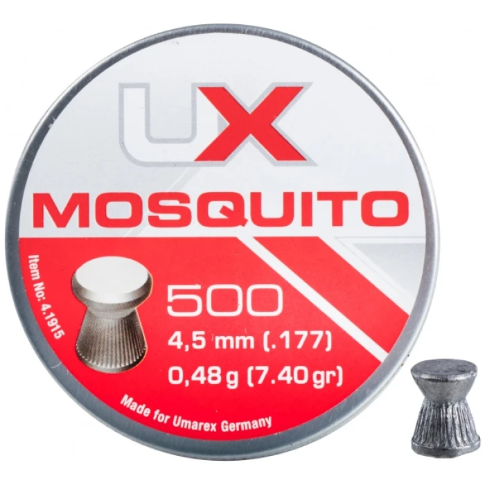 Šoviniai Mosquito 4,5mm 500vnt [Umarex]