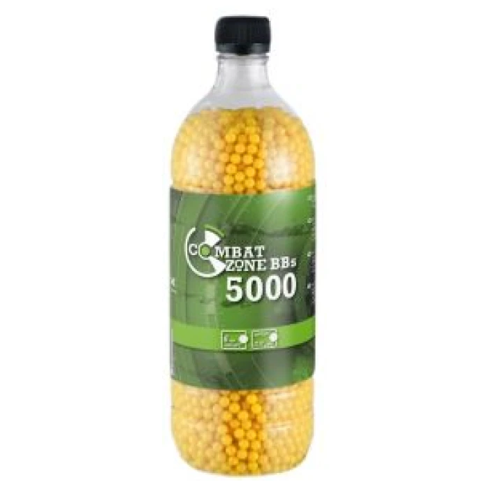 Šratai Combat Zone 0.12g 5000vnt geltoni [Umarex]