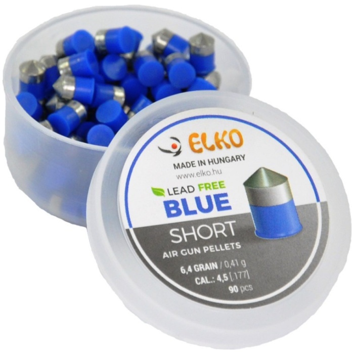 Šoviniai Elko Blue Short 4.5 mm 90vnt