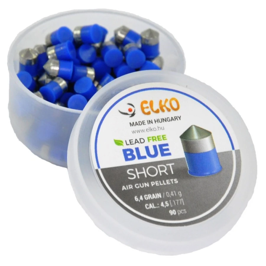 Šoviniai Elko Blue Short 4.5 mm 90vnt