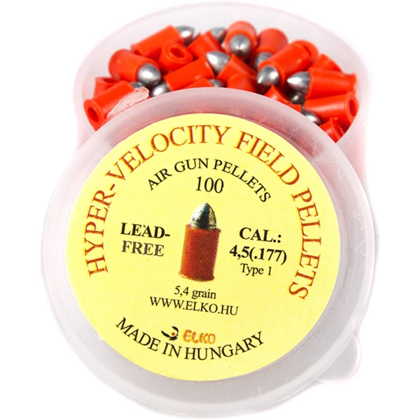 Šoviniai Elko oranžiniai 4.5 mm 100vnt