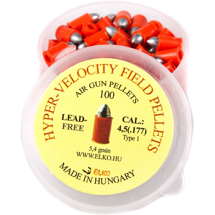 Šoviniai Elko oranžiniai 4.5 mm 100vnt