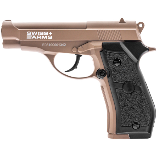 Pneumatinis pistoletas Swiss Arms P84 Tan