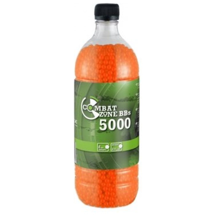 Šratai Combat Zone 0.12g 5000vnt raudoni [Umarex]