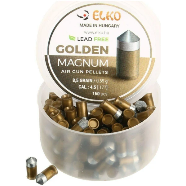 Šoviniai Elko auksiniai 4.5 mm 85vnt