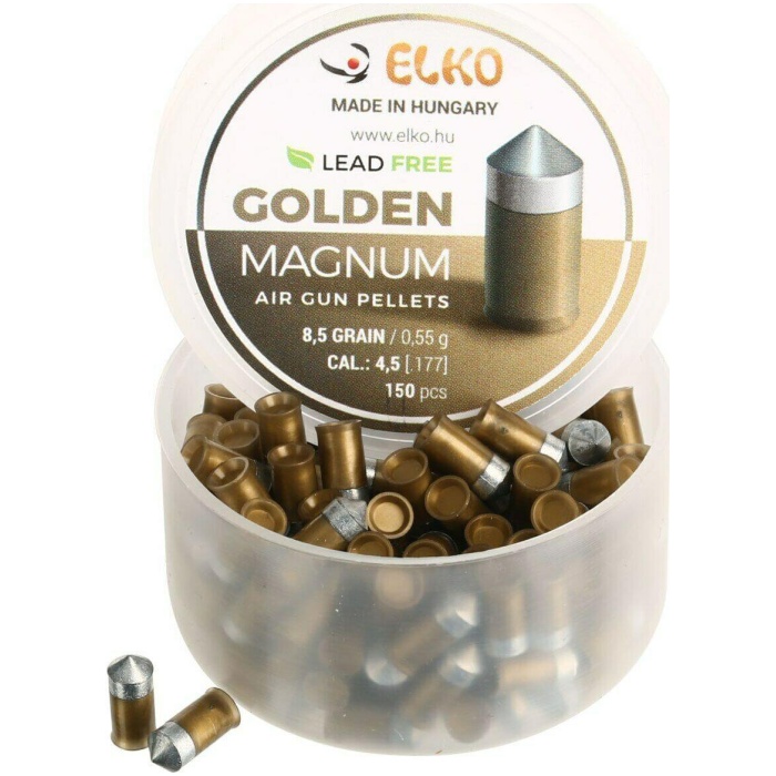 Šoviniai Elko auksiniai 4.5 mm 85vnt