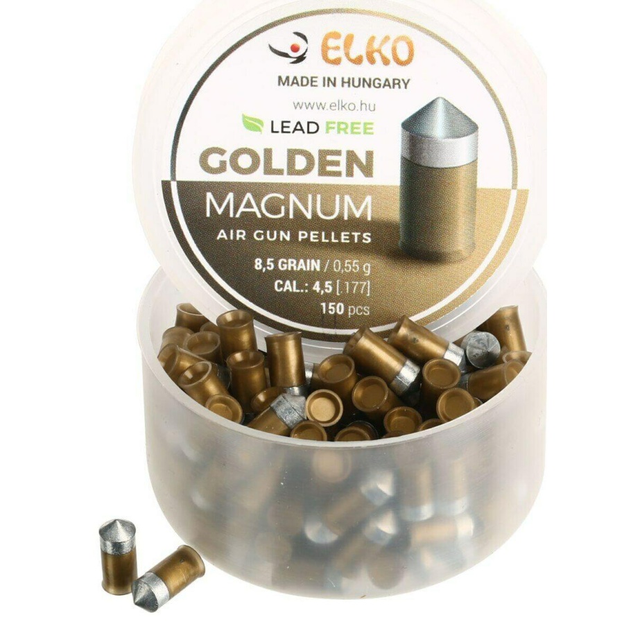 Šoviniai Elko auksiniai 4.5 mm 85vnt