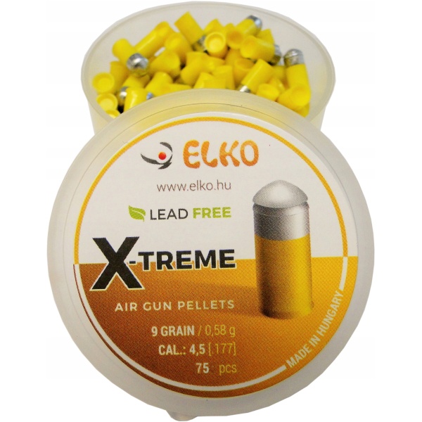 Šoviniai Elko X-treme 4.5mm 75vnt