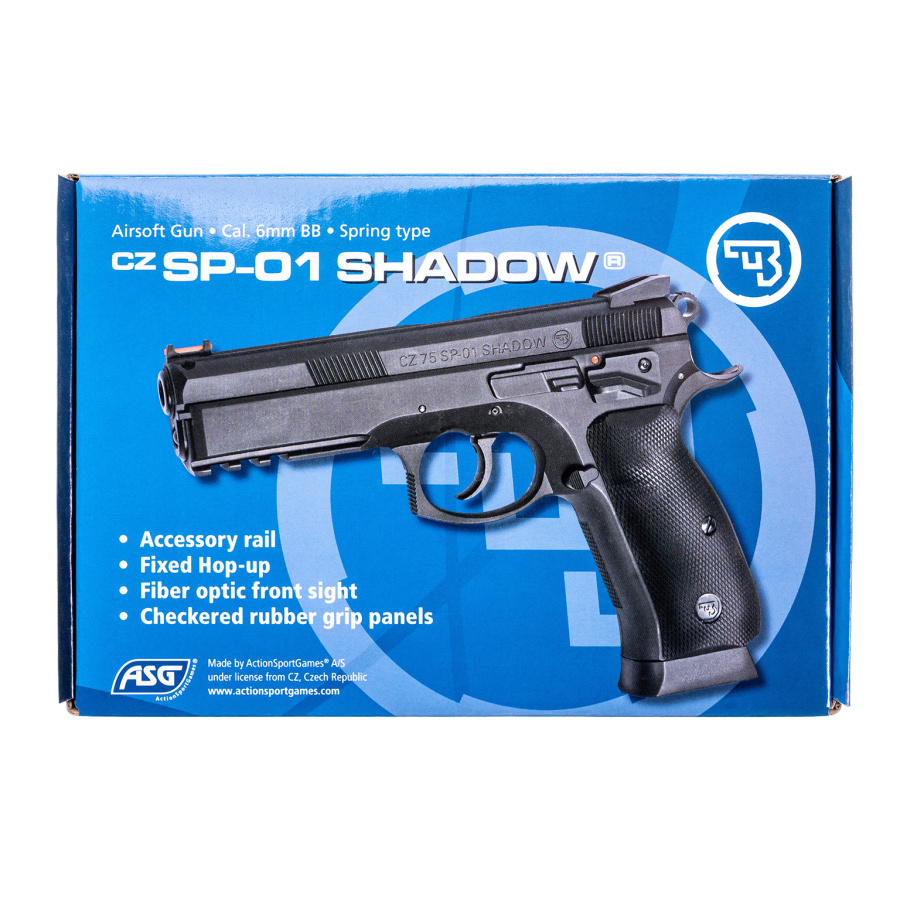 Vienašūvis airsoft pistoletas SP-01 Shadow