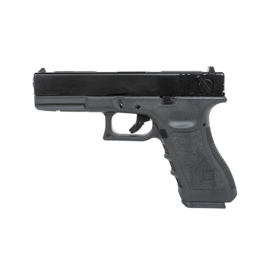 Airsoft pistoletas Glock 17 Green-Gas [EC-1103]