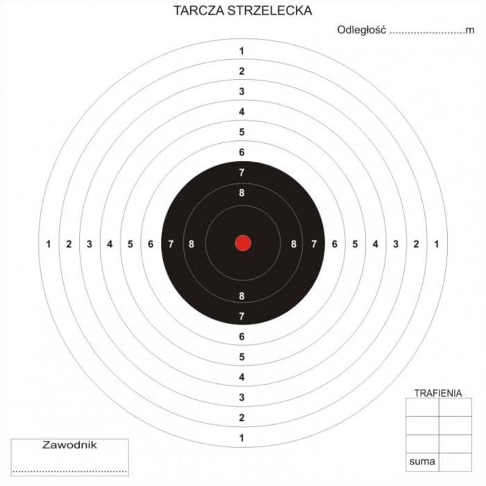 Taikiniai 17x17cm su raudonu tašku 50vnt