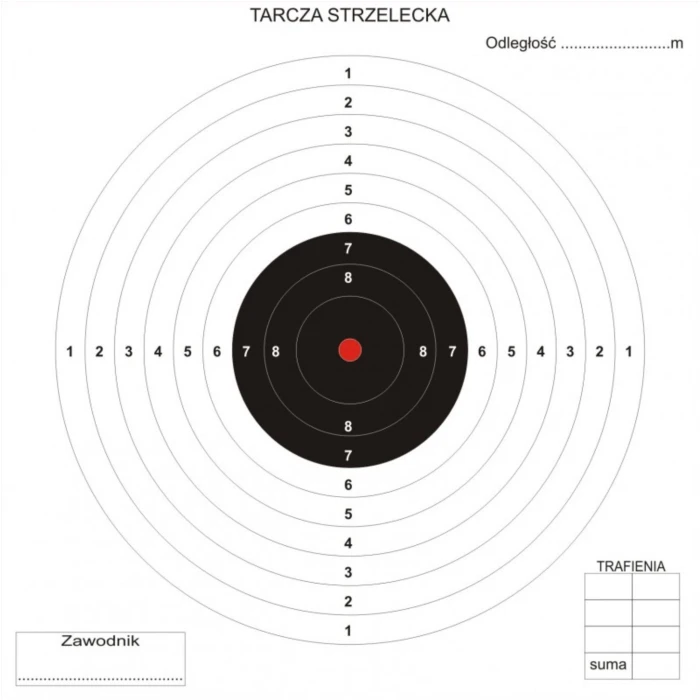 Taikiniai 17x17cm su raudonu tašku 100vnt