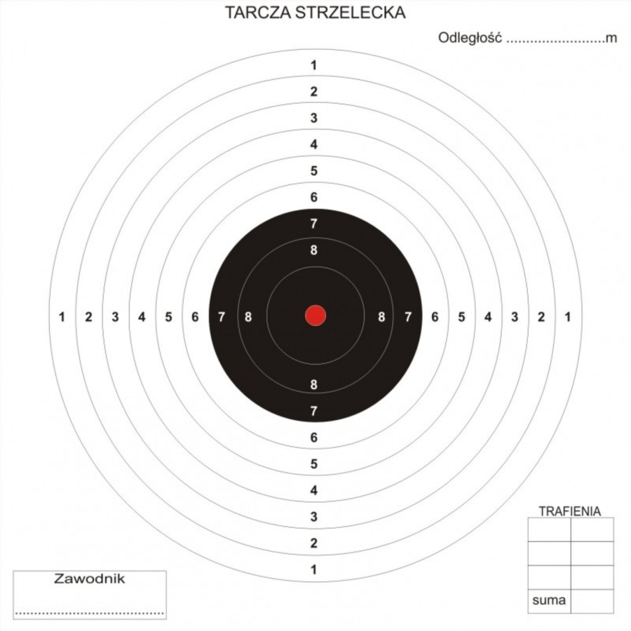 Taikiniai 17x17cm su raudonu tašku 50vnt