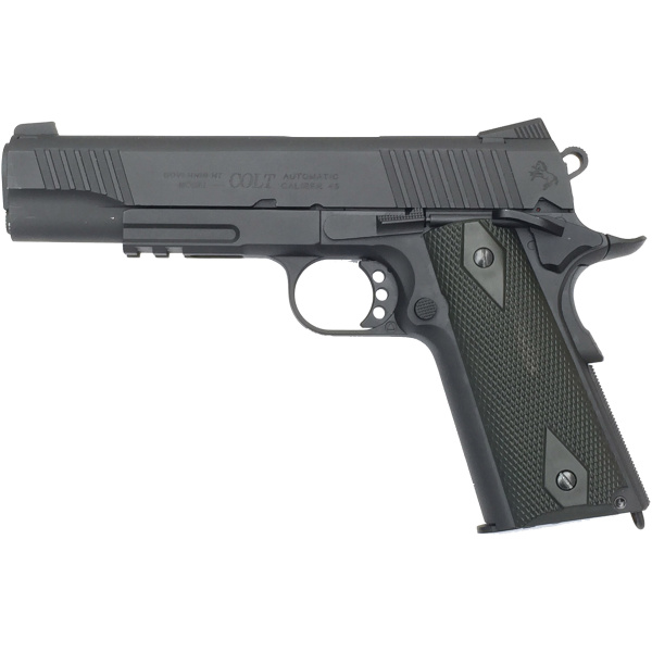 Colt 1911 Rail juodas su atatranka
