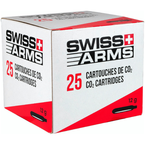 Dujų balionėliai Swiss Arms 25vnt