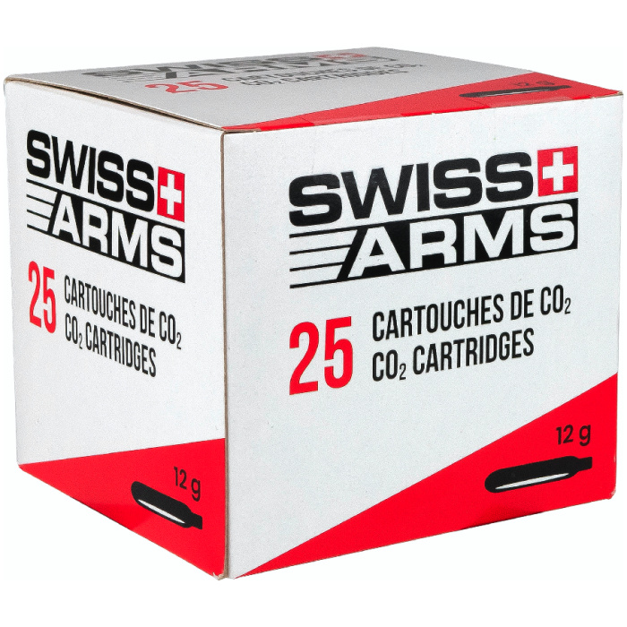 Dujų balionėliai Swiss Arms 25vnt