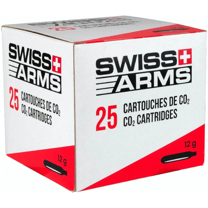Dujų balionėliai Swiss Arms 25vnt