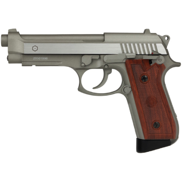 Beretta PT92 sidabrinis su atatranka