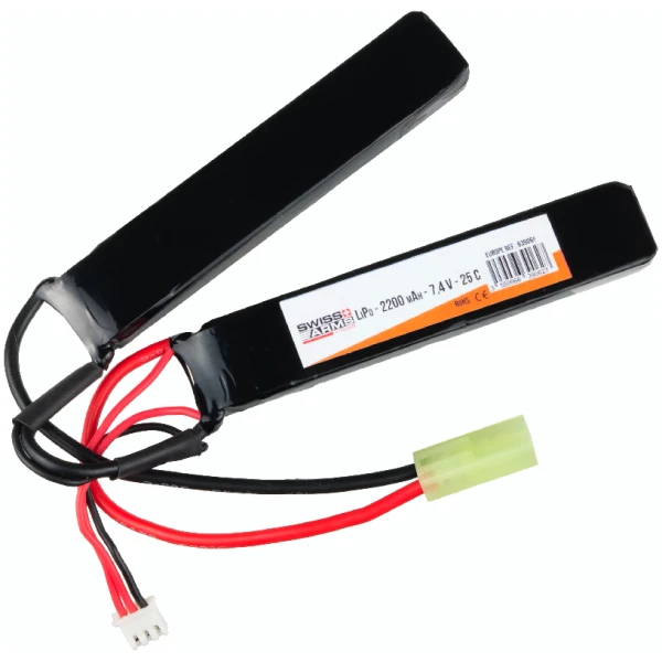 Baterija Swiss Arms Li-Po 7,4V 2200mAh