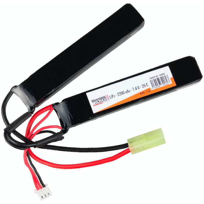 Baterija Swiss Arms Li-Po 7,4V 2200mAh