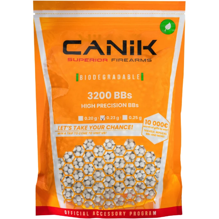 Šratai BIO CANik 0.23g 3200vnt