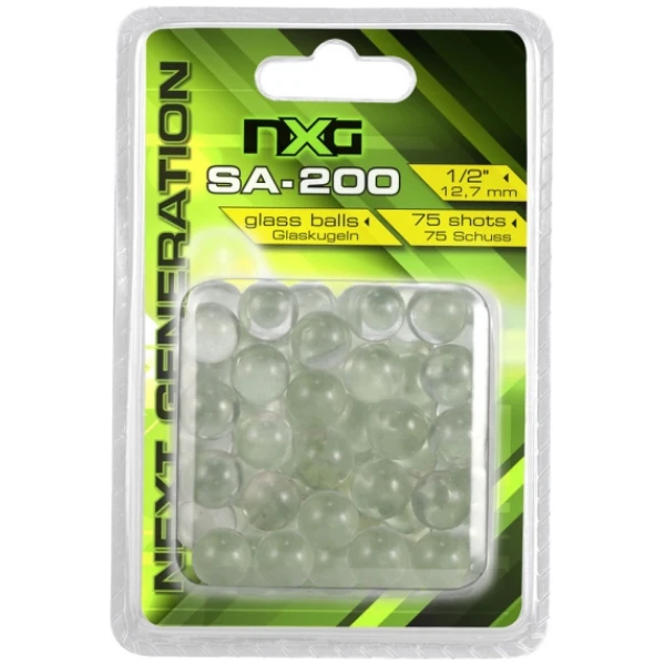 Stikliniai šratai timpai NXG 12.7 mm 75vnt