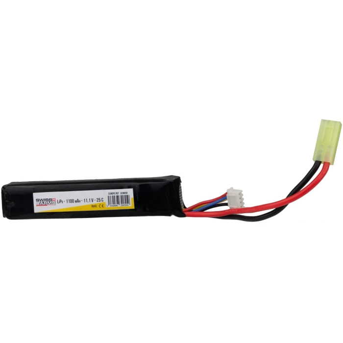Baterija Swiss Arms Li-Po 11,1V 1100mAh