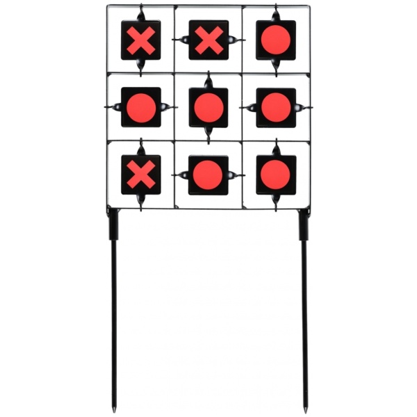 Taikinys spinner RazorGun tic-tac-toe
