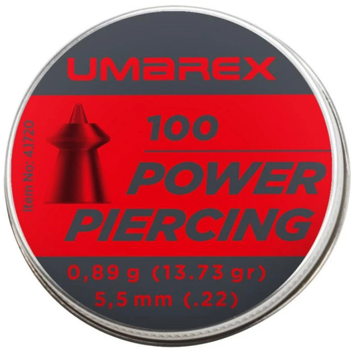 Šoviniai UMAREX Power Piercing 5,5 mm 100 vnt.