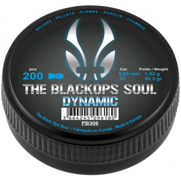 Šoviniai Blac Ops Dynamic 5.5mm 200vnt