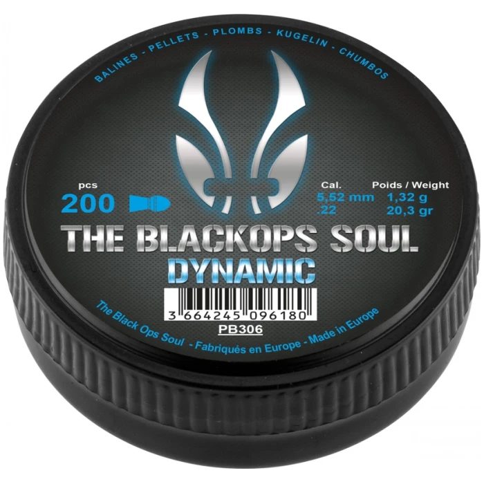 Šoviniai Blac Ops Dynamic 5.5mm 200vnt