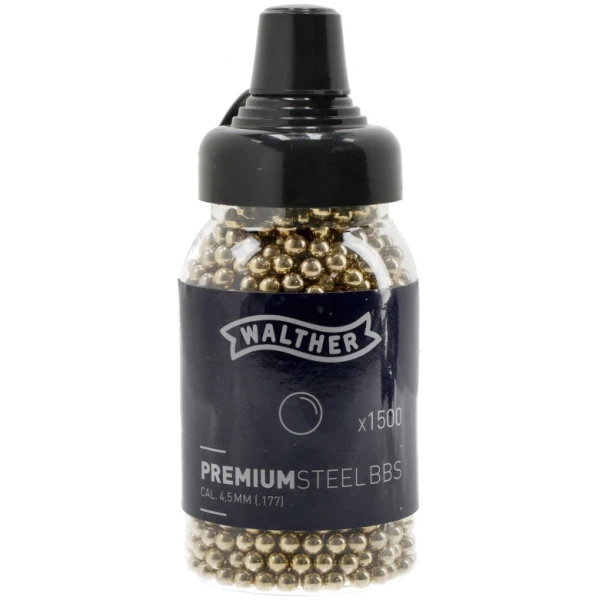 Šratai Walther Premium BBS 4.5mm 1500vnt