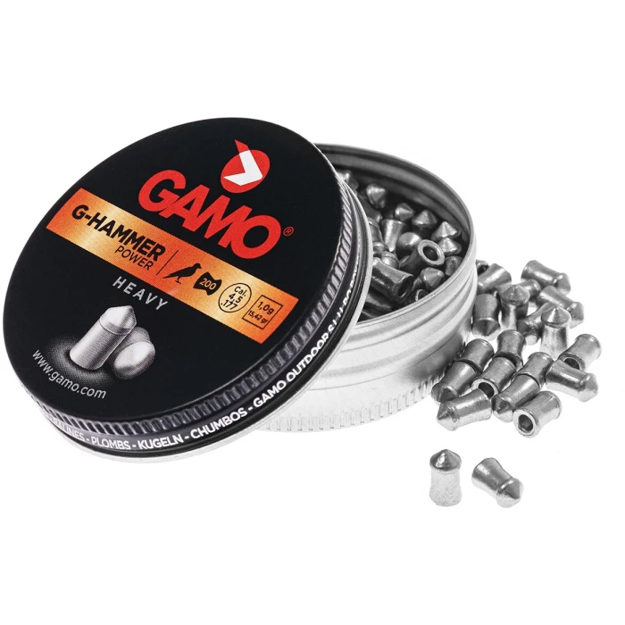 Šoviniai Gamo G-Hammer 4.5mm 200vnt
