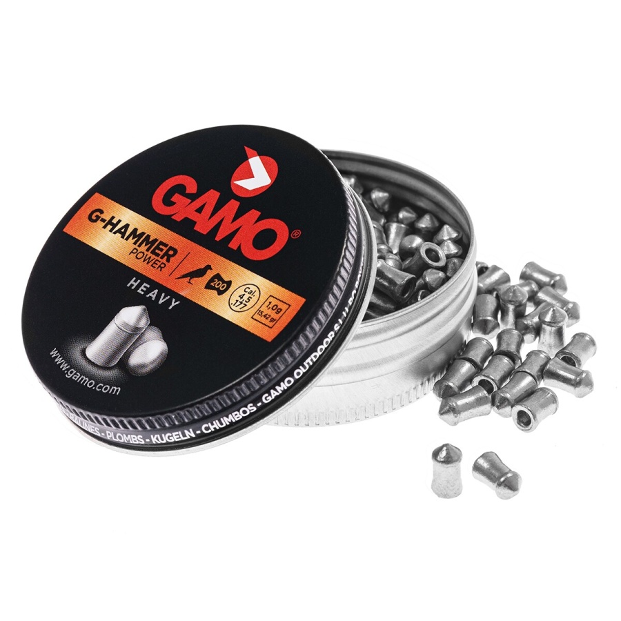 Šoviniai Gamo G-Hammer 4.5mm 200vnt
