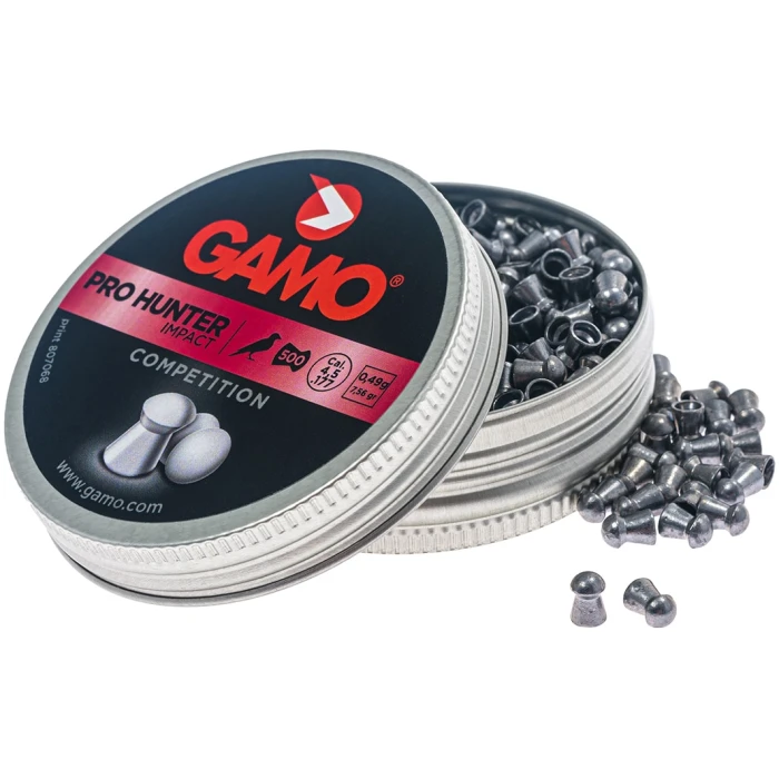 Šoviniai Gamo Pro Hunter 4.5mm 500vnt