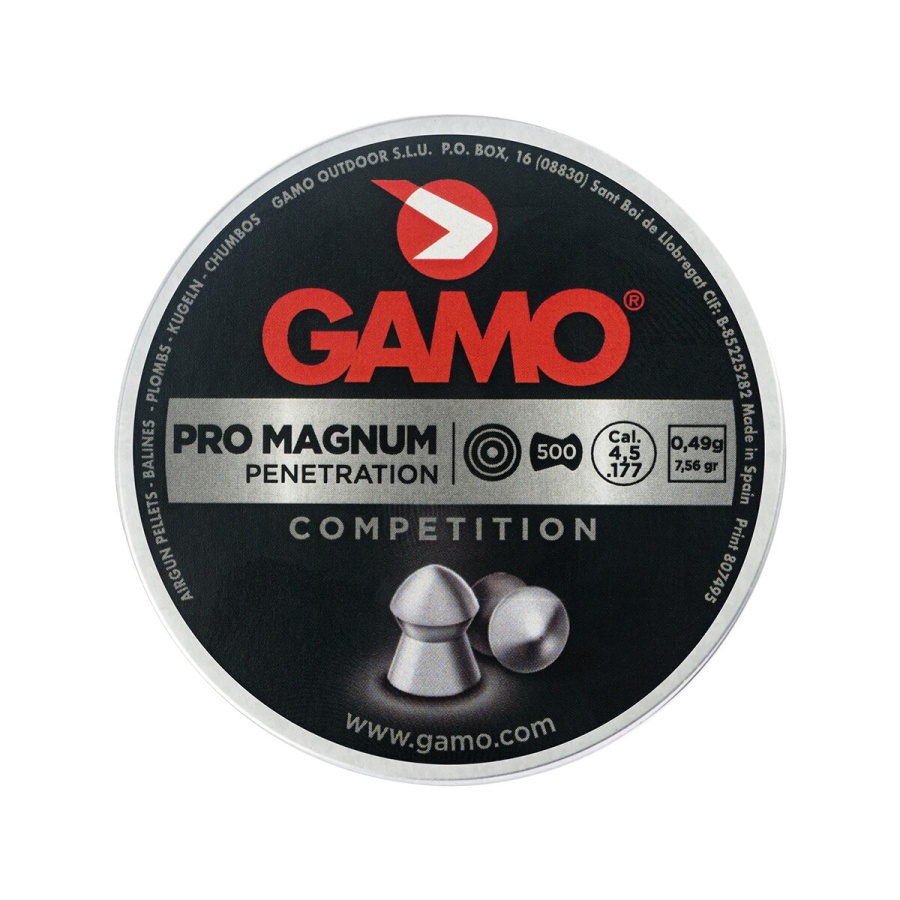 Šoviniai Gamo Pro Magnum 4.5mm 500vnt - Image 3
