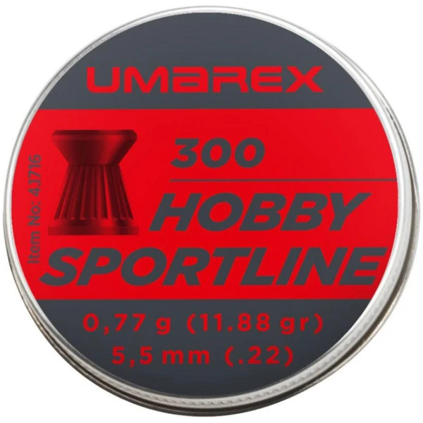 Šoviniai Hobby Sportline 5.5mm 300vnt [Umarex]