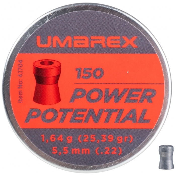 Šoviniai Power Potential 5.5mm 150vnt [Umarex]