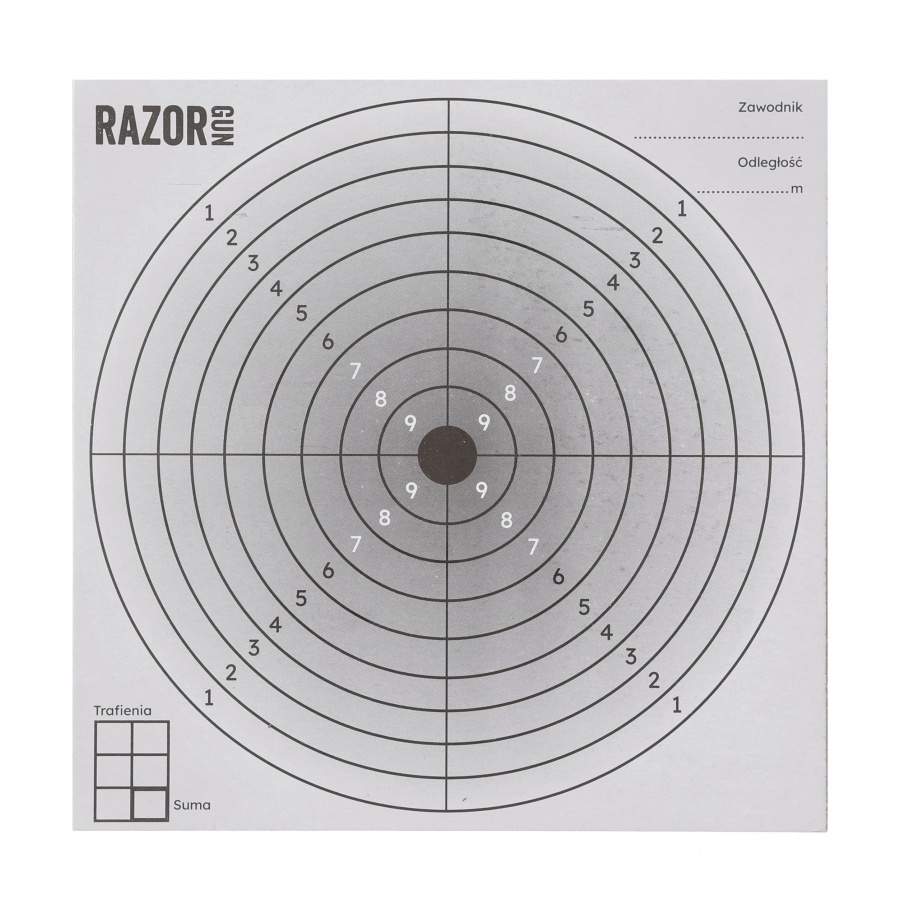 Taikiniai 14x14cm RazorGun 100vnt